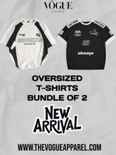 Pack of 2 Oversized Tees BROOKLYN - CHICAGO X FORMULA 1 Edition ( Unisex ) - THE VOGUE APPARELS