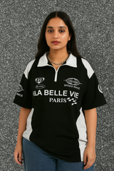 PARIS ZIPPER POLO - THE VOGUE APPARELS