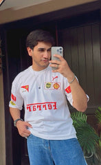 FERRARI OVERSIZED TSHIRT - THE VOGUE APPARELS