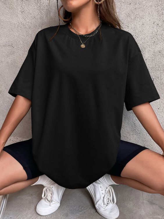 PLAIN OVERSIZED TSHIRT - THE VOGUE APPARELS