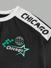 Pack of 2 Feelings X Chicago Oversized Racer Tshirts - THE VOGUE APPARELS