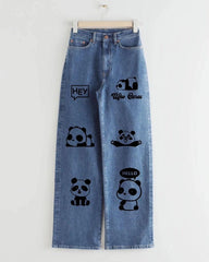 PANDA DENIM WIDE LEG - THE VOGUE APPARELS