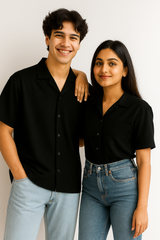 CUBAN COLLAR SHIRT - THE VOGUE APPARELS