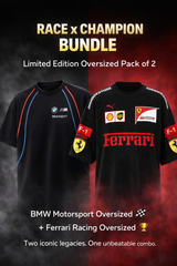 RACE X CHAMPION BUNDLE OVERSIZED PACK OF 2 T-SHIRTS