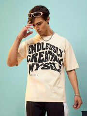 ENDLESSLY CREATING MYSELF UNISEX OVERSIZED TSHIRT - THE VOGUE APPARELS