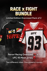 Race X Fight Bundle Pack of 2 Oversized T Shirts