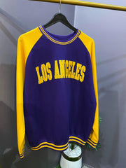 LOS ANGELES ( LAKERS EDITION ) SWEATSHIRT - THE VOGUE APPARELS