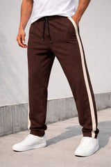 Contrast Side Panel Track Pants