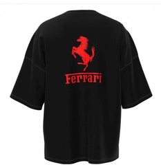 PACK OF 2 OVERISZED TEES FERRARI X CHICHAGO - THE VOGUE APPARELS