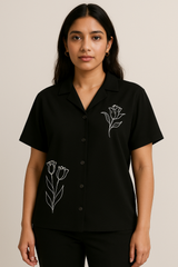 CUBAN COLLAR SHIRT - THE VOGUE APPARELS