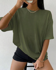 PLAIN OVERSIZED TSHIRT - THE VOGUE APPARELS