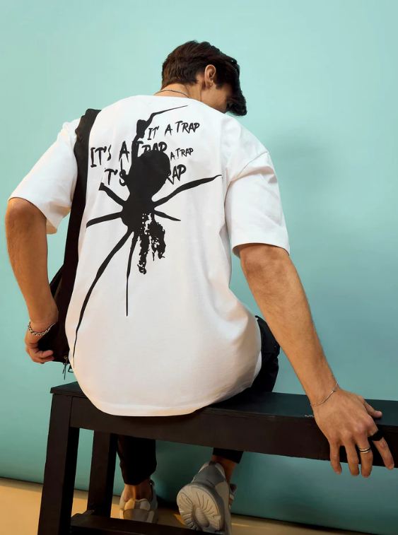 ITS A TRAP UNISEX OVERSIZED TSHIRT - THE VOGUE APPARELS