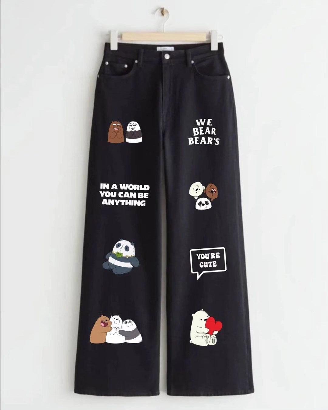 BLACK BEAR AL LOVER DENIM WIDE LEG - THE VOGUE APPARELS