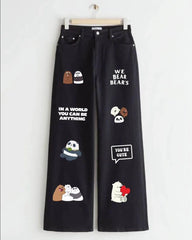 BLACK BEAR AL LOVER DENIM WIDE LEG - THE VOGUE APPARELS