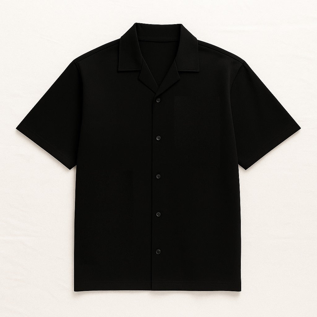 CUBAN COLLAR SHIRT - THE VOGUE APPARELS