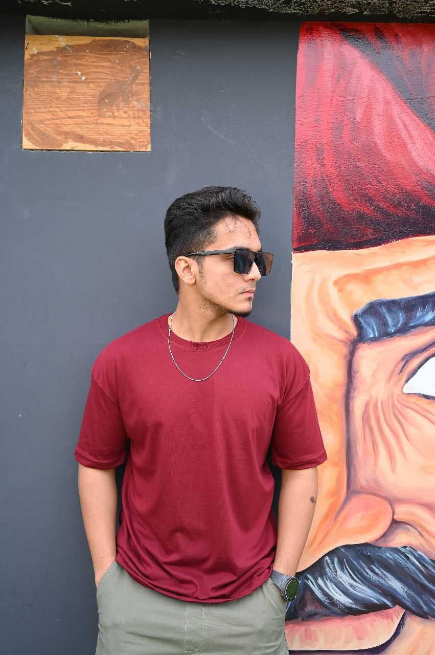 PLAIN OVERSIZED TSHIRT - THE VOGUE APPARELS