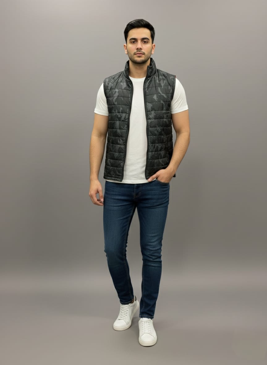 URBAN CAMO PUFFER JACKET