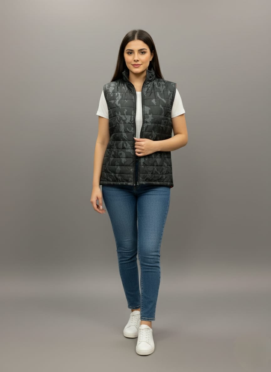 URBAN CAMO PUFFER JACKET