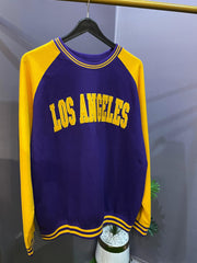 LOS ANGELES ( LAKERS EDITION ) SWEATSHIRT - THE VOGUE APPARELS