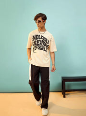 ENDLESSLY CREATING MYSELF UNISEX OVERSIZED TSHIRT - THE VOGUE APPARELS