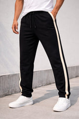 Contrast Side Panel Track Pants