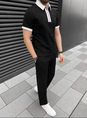 HALF-ZIP POLO TRACKSUIT - THE VOGUE APPARELS