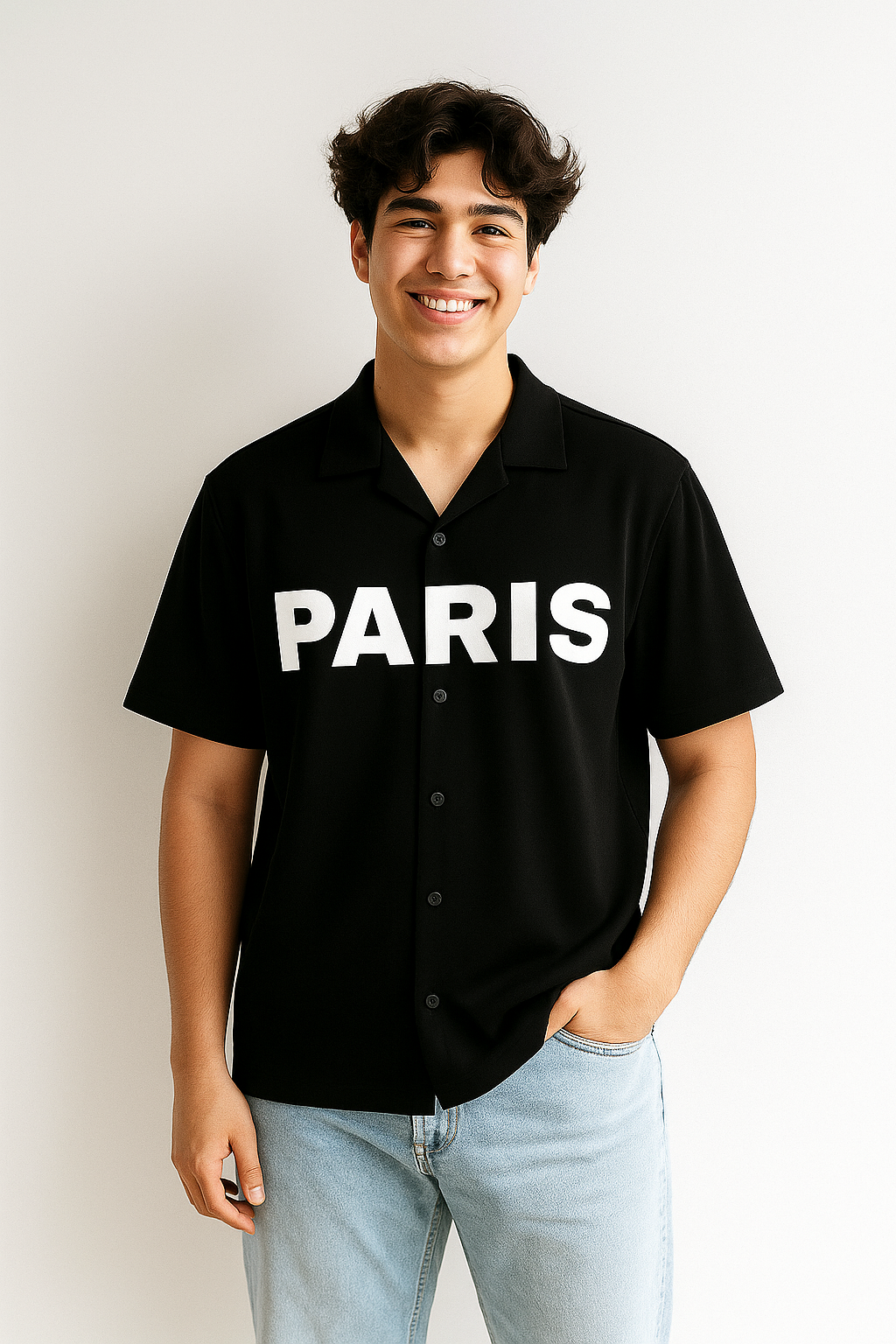CUBAN COLLAR SHIRT - THE VOGUE APPARELS