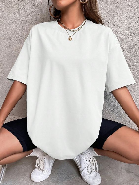 PLAIN OVERSIZED TSHIRT - THE VOGUE APPARELS