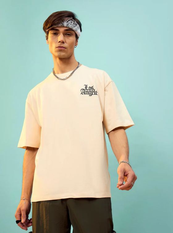 LOS ANGELES UNISEX OVERSIZED TSHIRT - THE VOGUE APPARELS